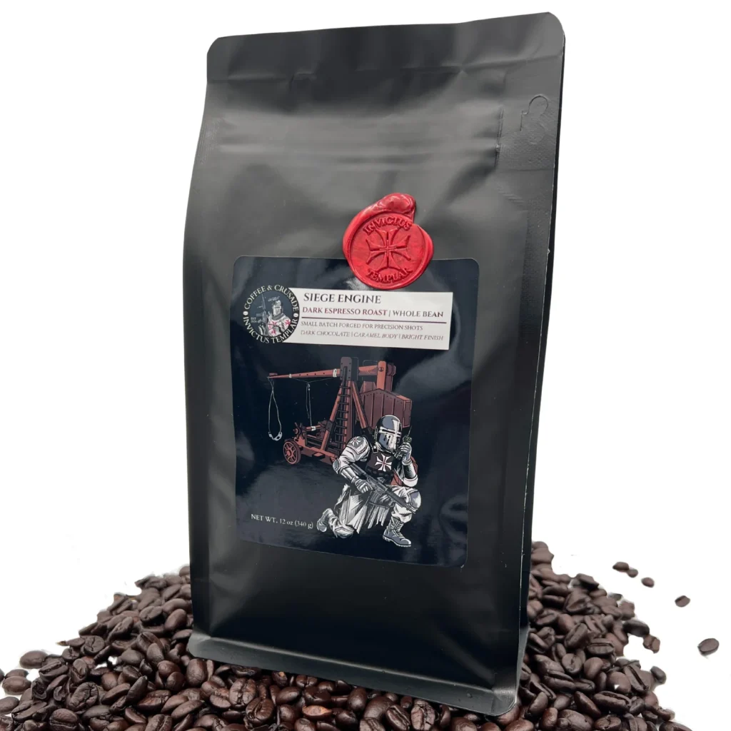 Siege Engine Espresso | Dark Roast Whole Bean Coffee 12oz