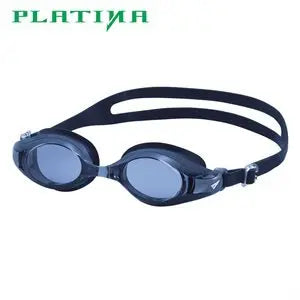 View V-500 Platina Swim Goggles – Dark Blue/Dark Blue Compete Goggle (no prescription) with Case