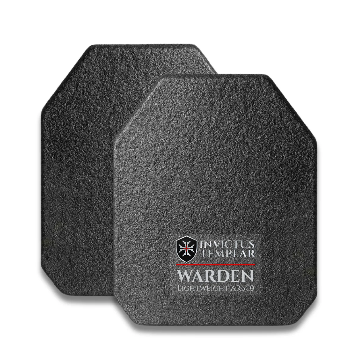 Warden AR600 Lightweight Level III+ Steel Rifle Plates (Set of 2)