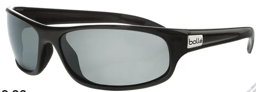 Bolle Anaconda Sunglasses – Shiny Black frame/TNS Gray lenses