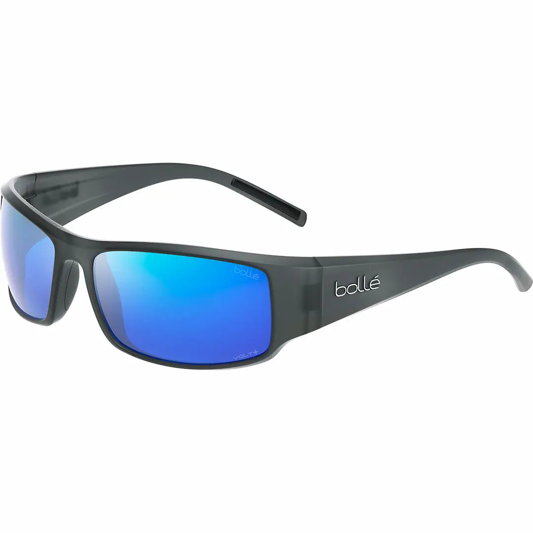 Bolle King Sunglasses – Black Crystal Matte frame/Volt+ Offshore Polarized lenses