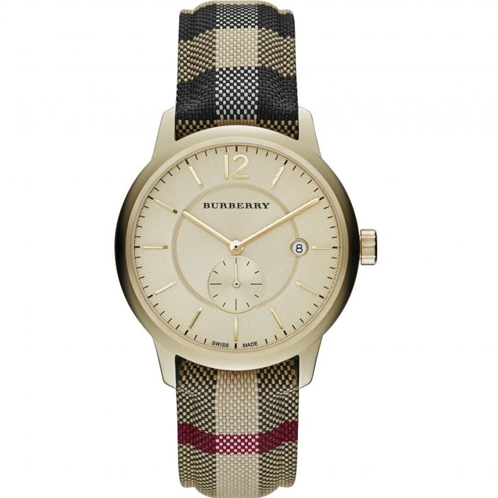 Burberry BU10001 The Classic Horseferry Gold Men’s Watch