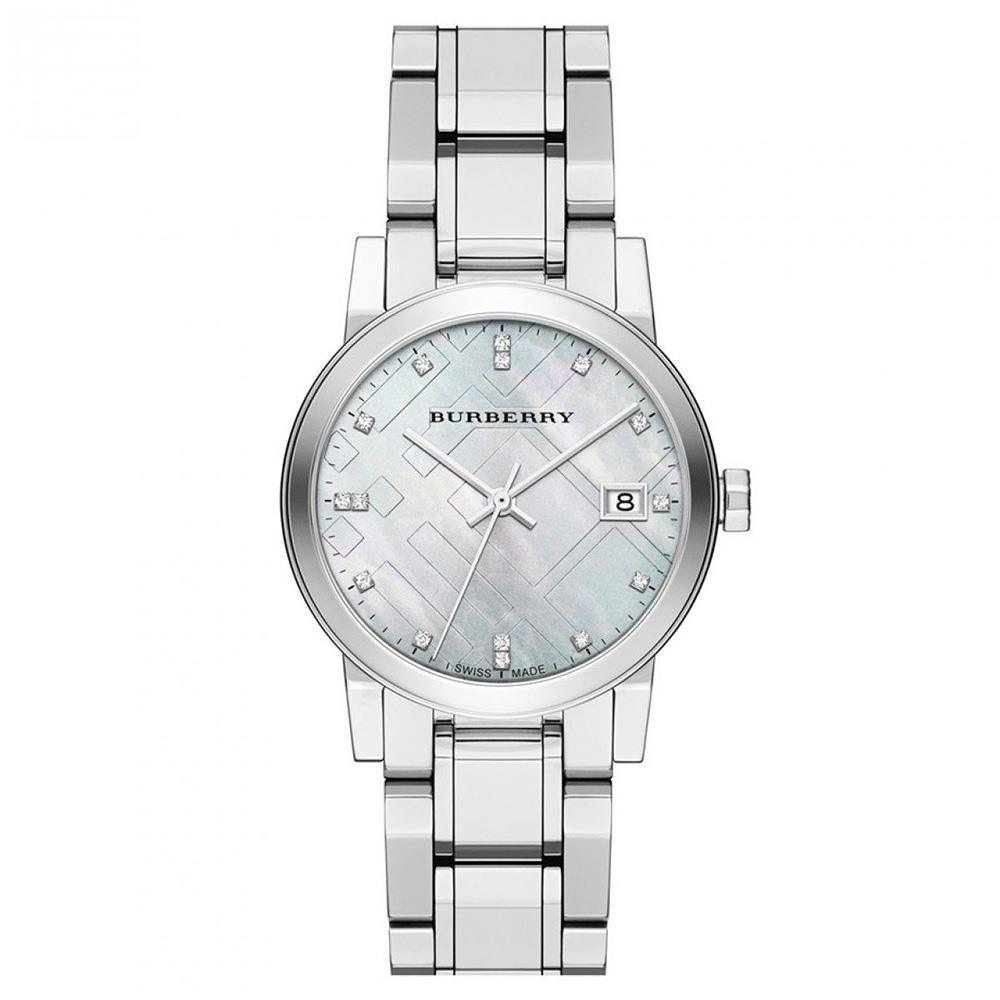 Burberry BU9125 The City Silver Dial Silver Women’s Watch