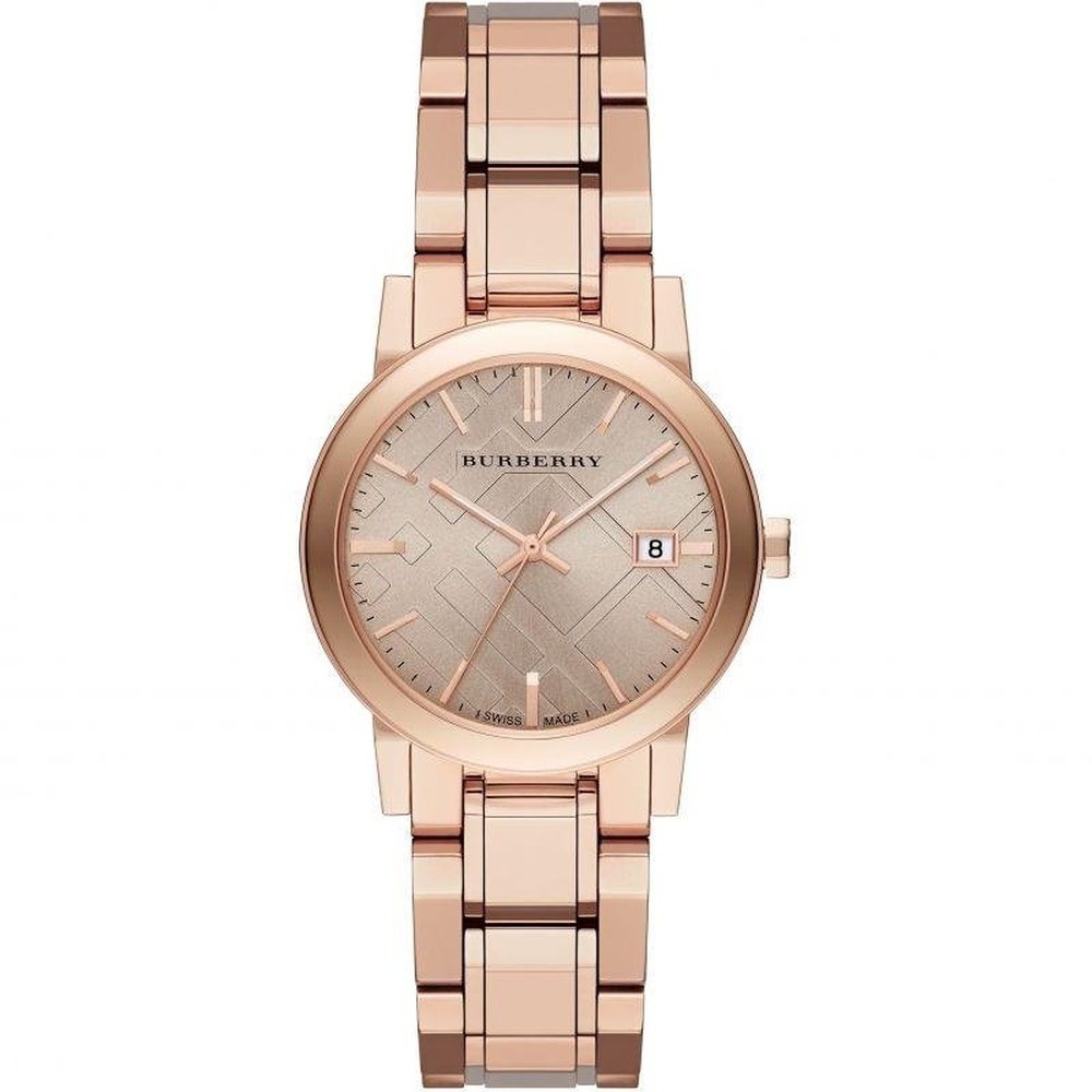 Burberry BU9135 Brown Rose Gold Stainless Steel Analog Quartz Women’s Watch