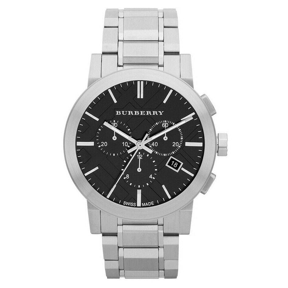 Burberry BU9351 Chronograph Black Dial Stainless Steel Men’s Watch