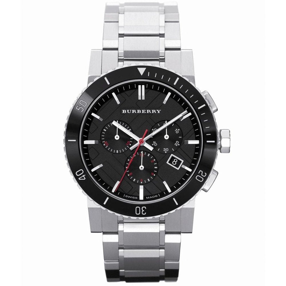 Burberry BU9380 Men’s Watch 42mm The City Silver