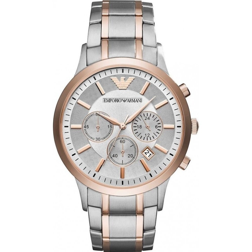 Emporio Armani AR11077 Men’s Watch Renato Rose Gold
