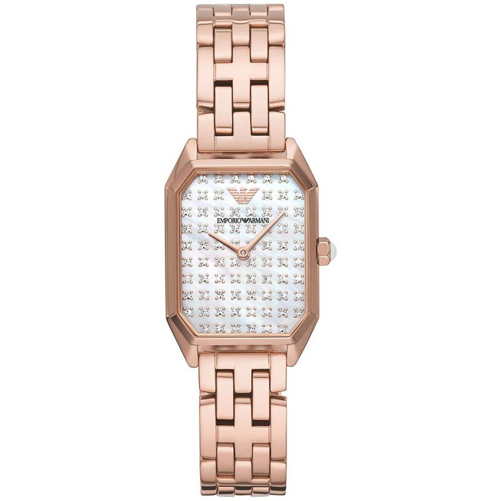 Emporio Armani AR11389 Two Hand Rose Gold Tone Women’s Watch