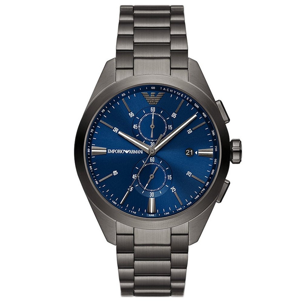 Emporio Armani AR11481 Claudio Blue Dial Chronograph Mens Watch