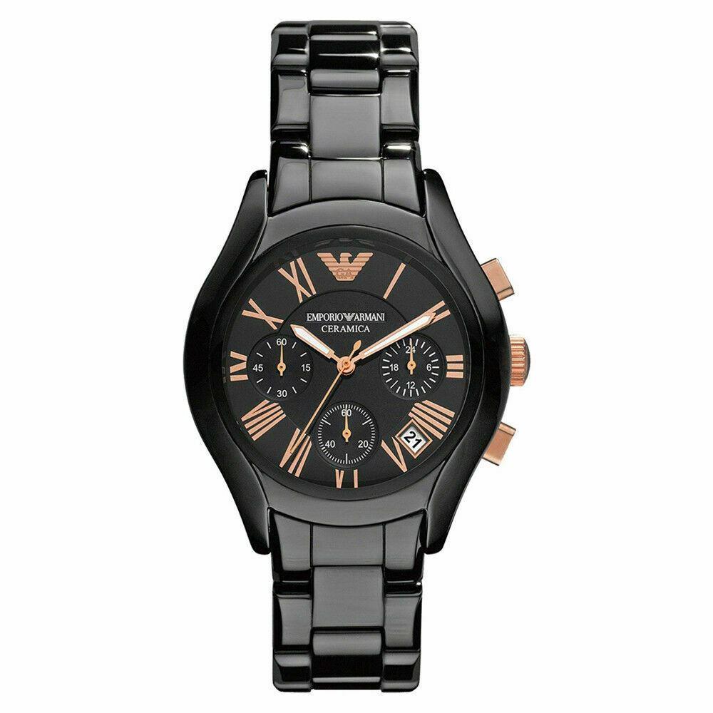 Emporio Armani AR1411 Black Ceramic Women’s Watch