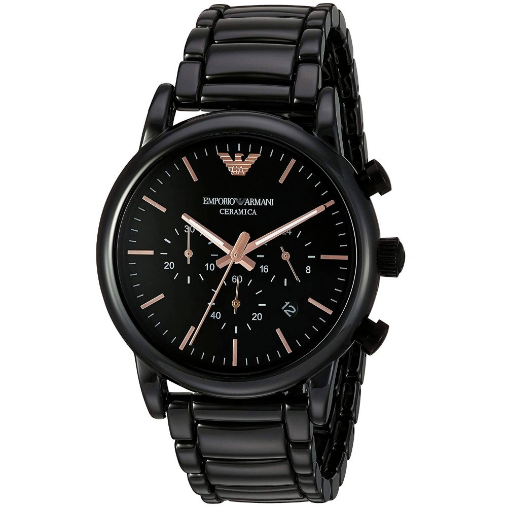 Emporio Armani AR1509 Luigi Ceramica Chronograph Men’s Watch