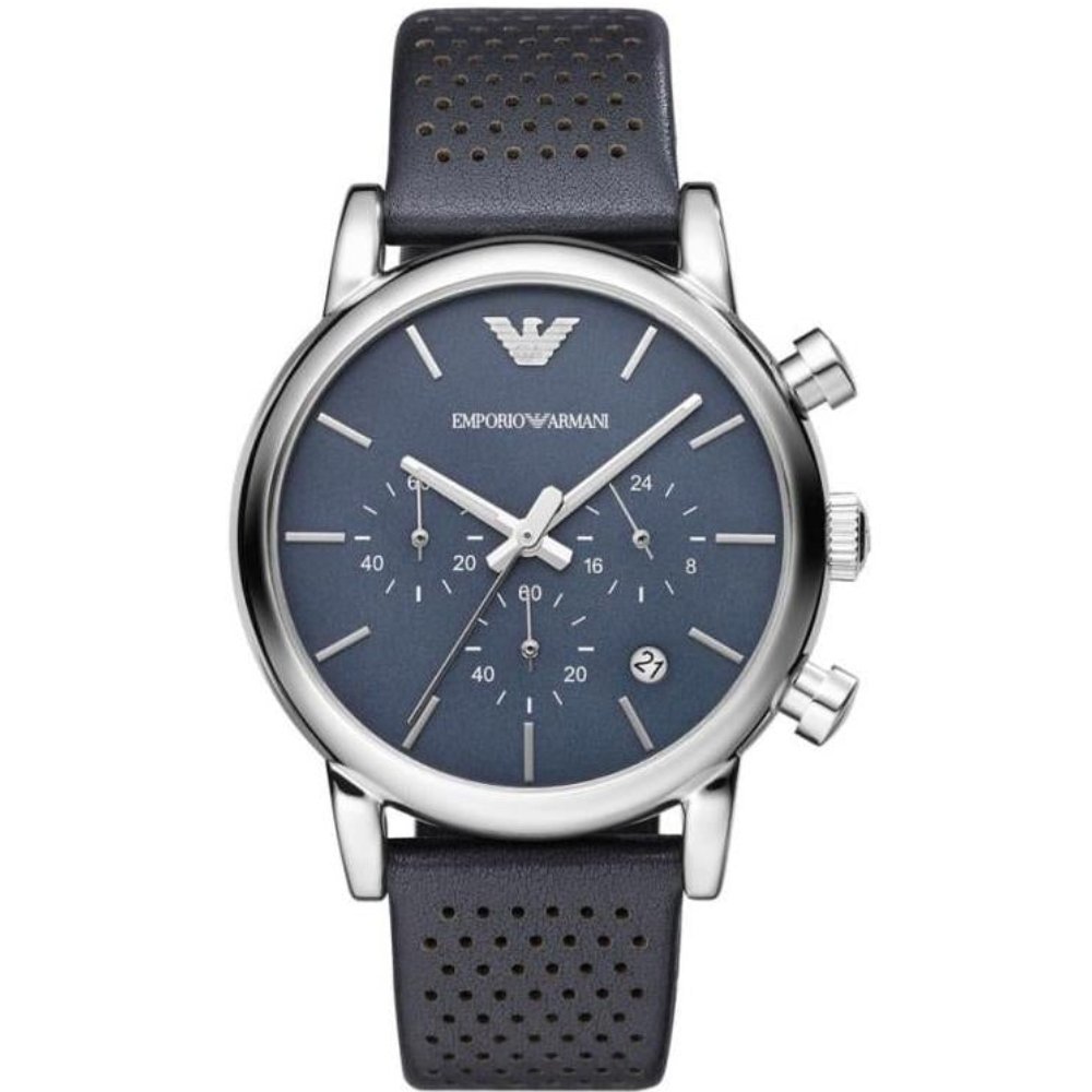 Emporio Armani AR1736 Blue Chronograph Men’s Watch