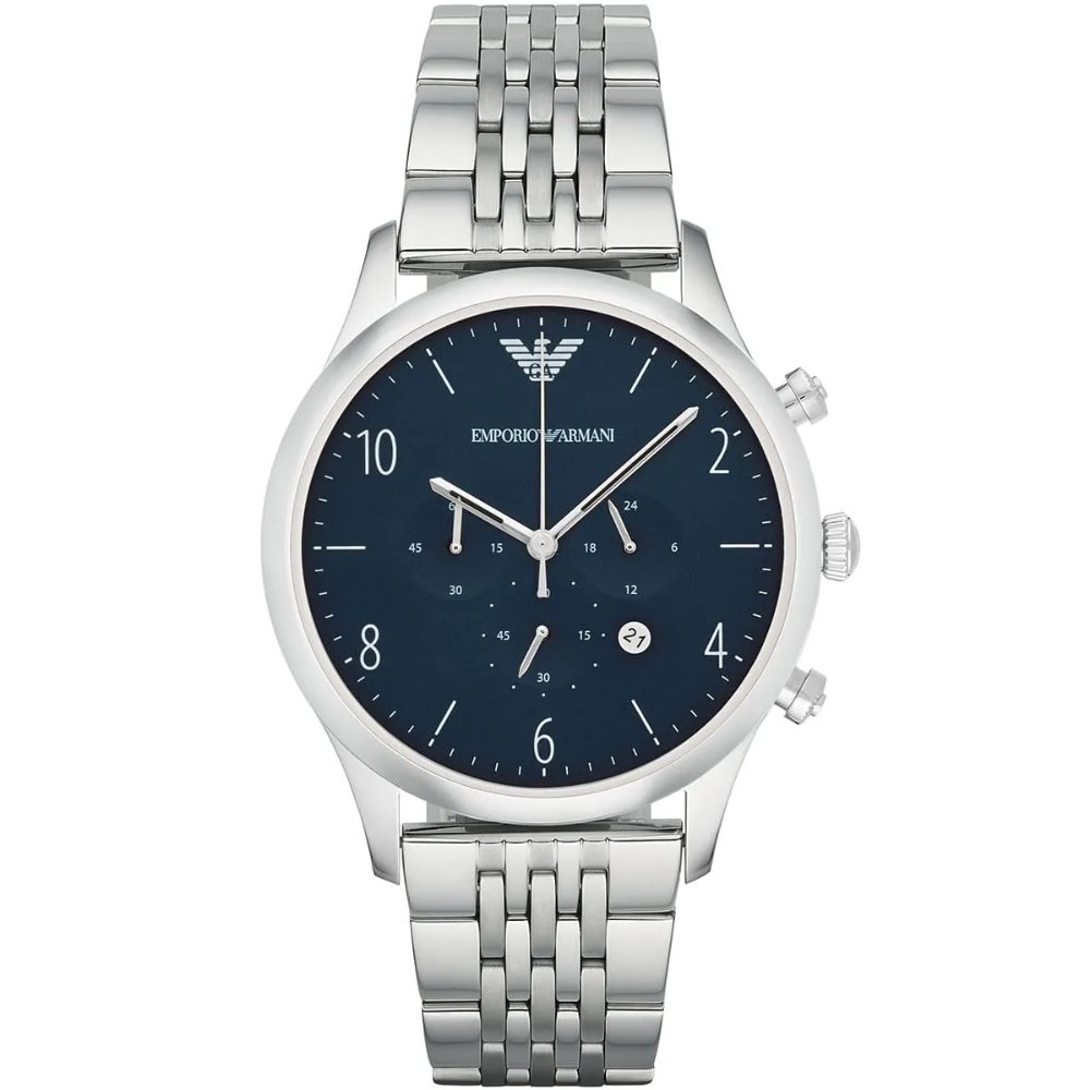 Emporio Armani AR1942 Blue Dial Chronograph Men’s Watch