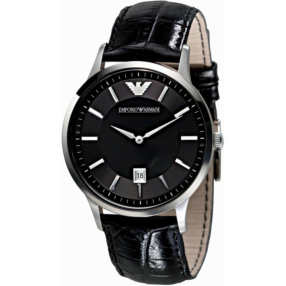 Emporio Armani AR2411 Men’s Renato Watch Black