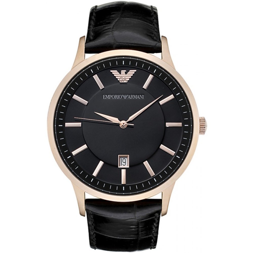 Emporio Armani AR2425 Renato Rose Gold Watch