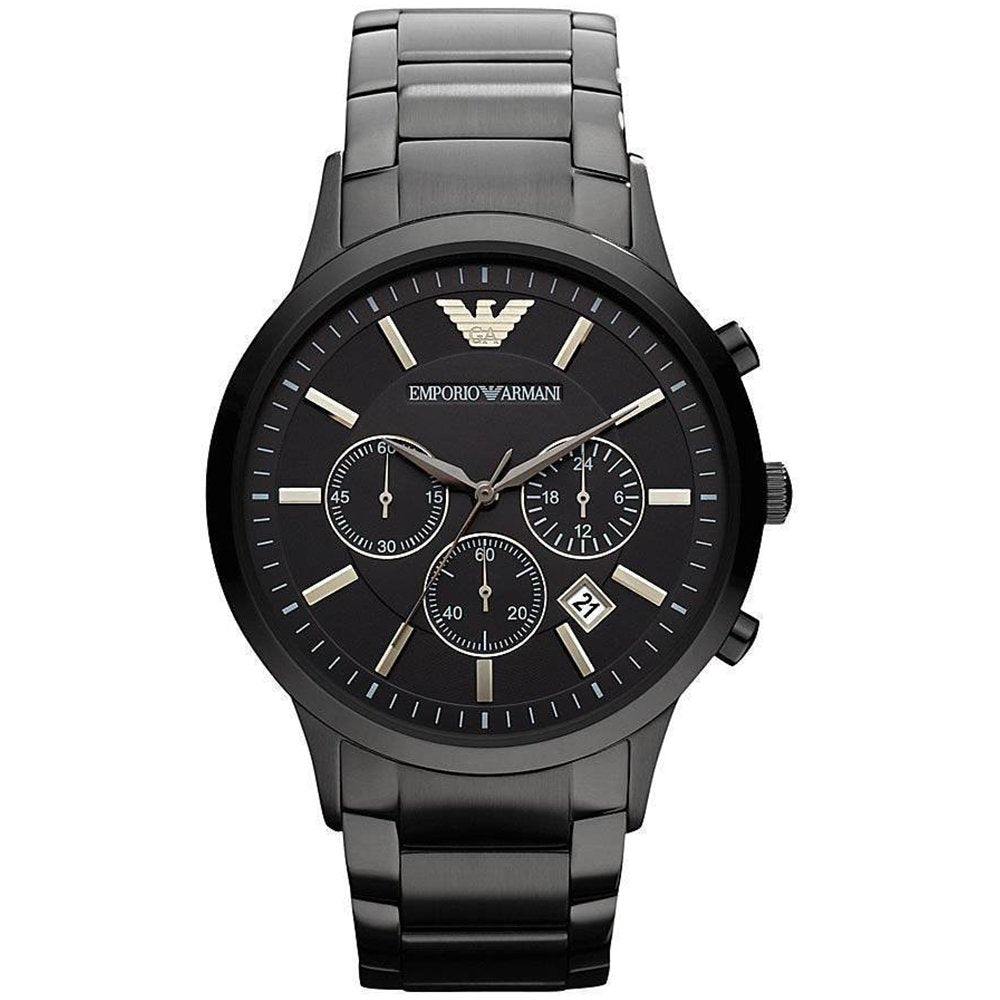 Emporio Armani AR2453 Men’s Renato Watch Black