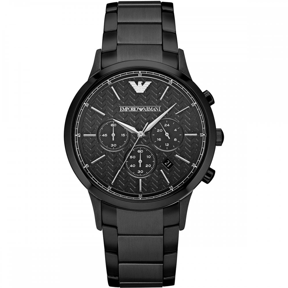 Emporio Armani AR2485 Men’s Black Metal Watch