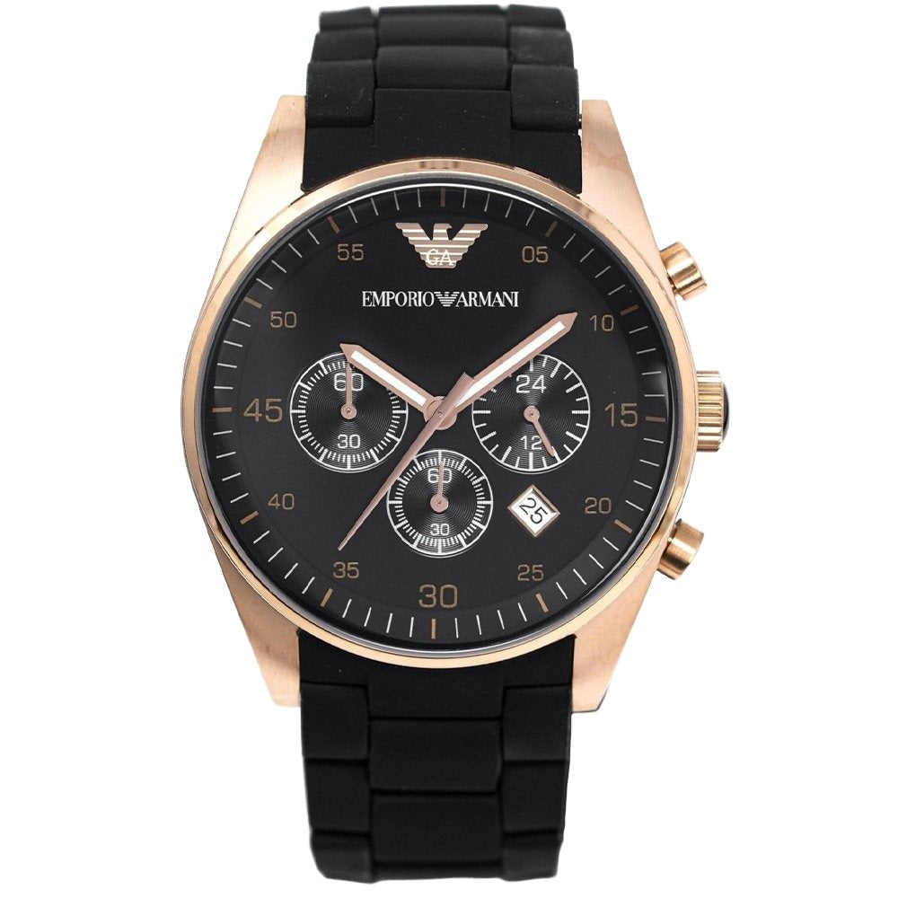 Emporio Armani AR5905 Men’s Sportivo Watch Rose Gold