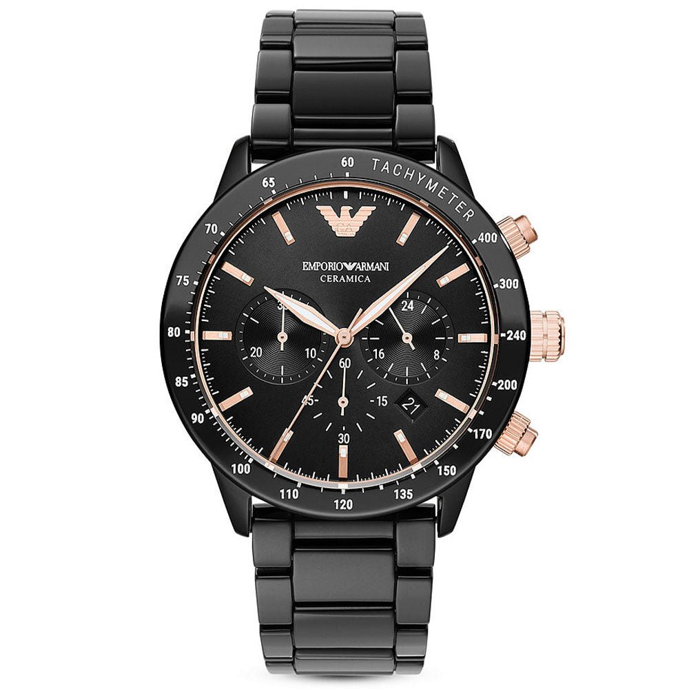 Emporio Armani AR70002 Mario Ceramic Men’s Watch