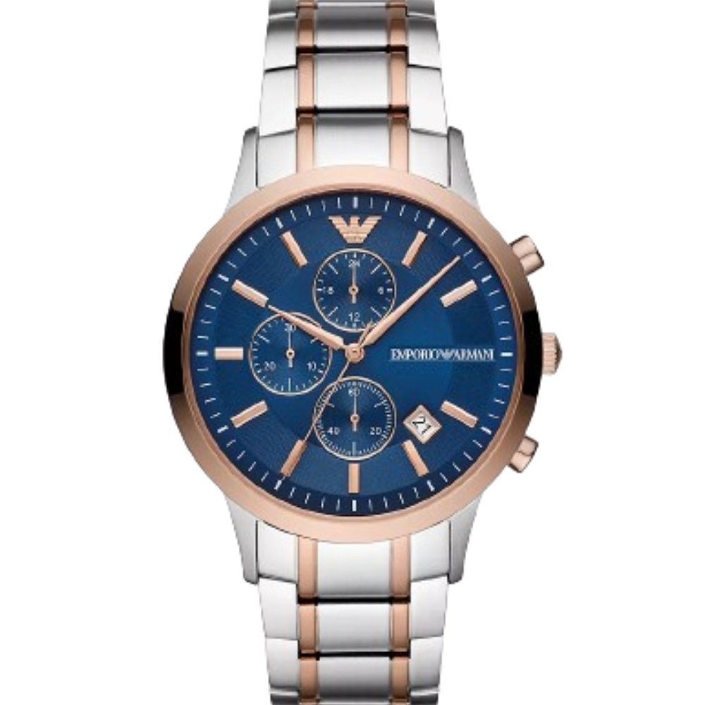 Emporio Armani AR80025 Two-Tone Chronograph Men’s Watch