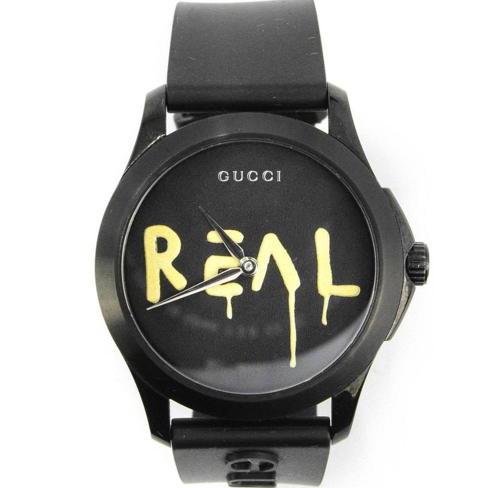 Gucci YA1264017 G-Timeless Black Dial Men’s Watch