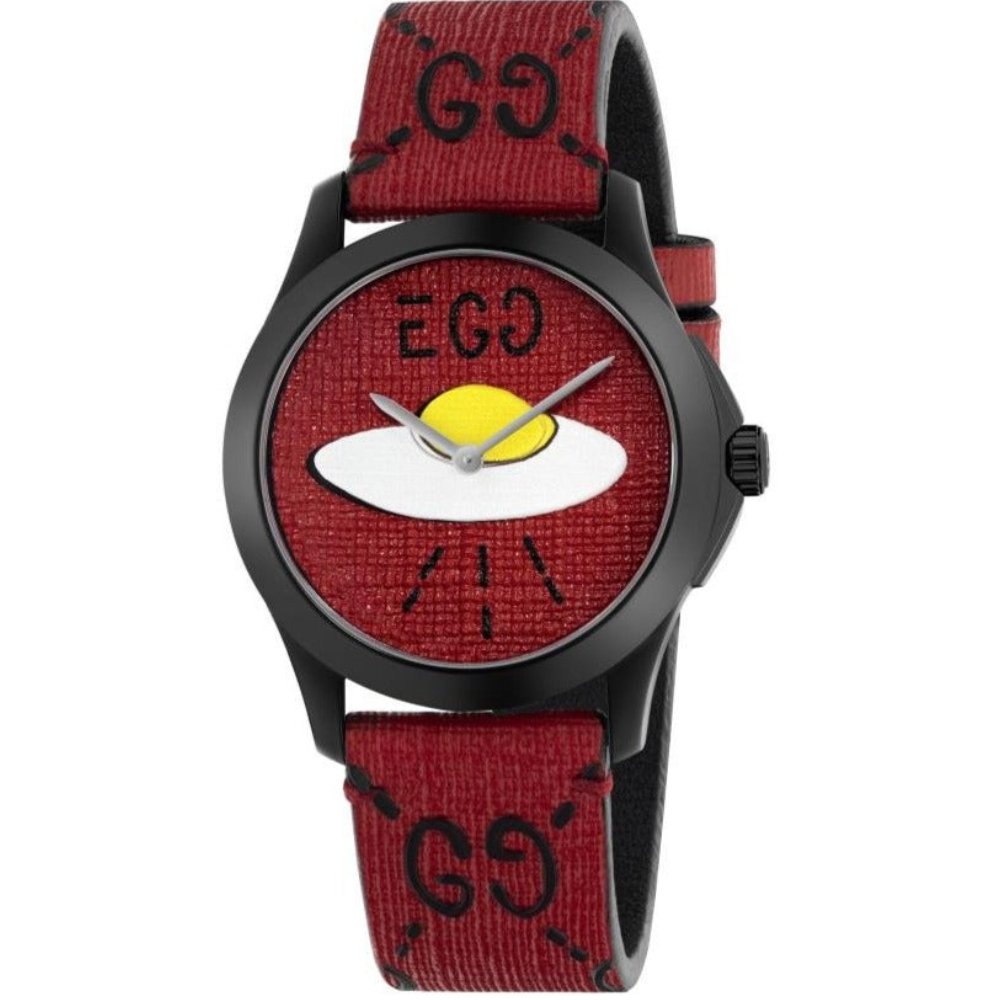 Gucci YA1264023 G-Timeless UFO Red Dial Men’s Watch