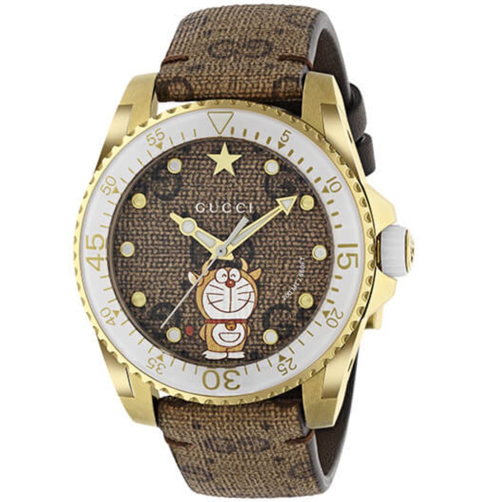 Gucci YA1363340 Doraemon Collaboration Unisex Watch