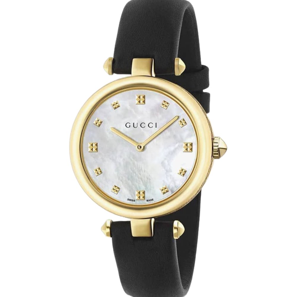 Gucci YA141404 Diamantissima Mother Of Pearl Ladies Watch