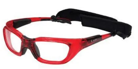 Hilco Jam’n Safety Rated Sports Goggles – Translucent Red