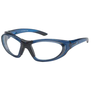 Hilco T-Zone Safety Rated Sports Goggles – Navy Blue frame no lenses