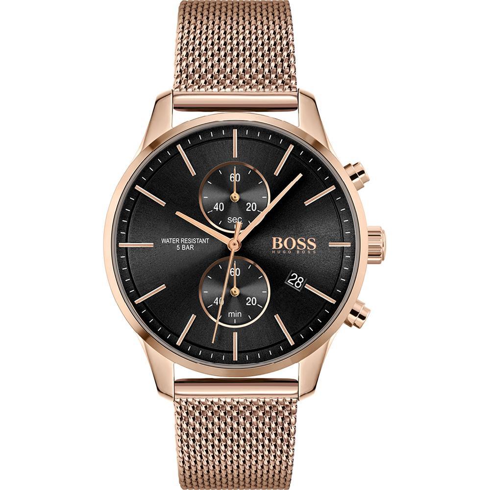 Hugo Boss 1513806 Associate Analog Black Dial Men’s Watch