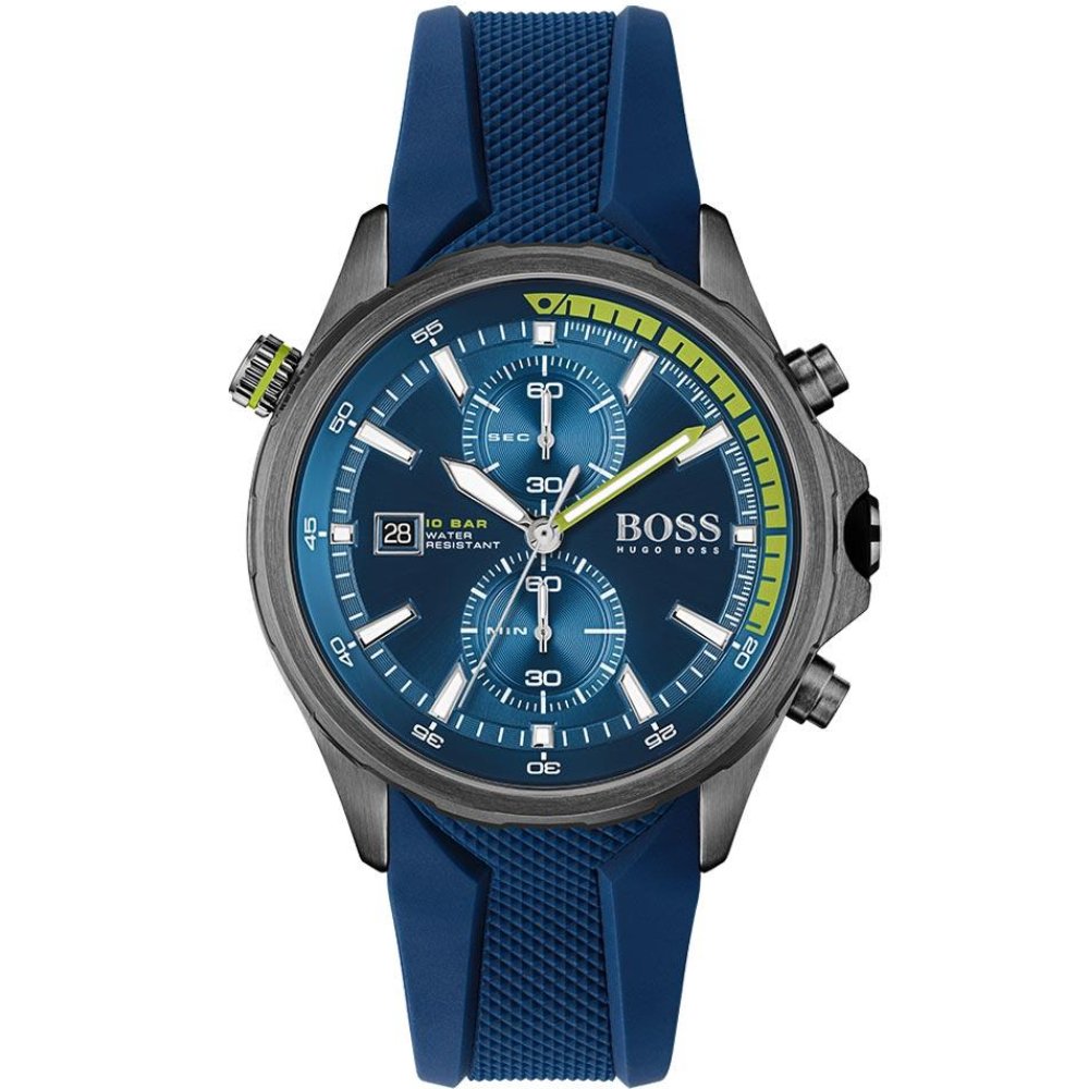 Hugo Boss 1513821 Globetrotter Blue Dial Chrono Men’s Watch