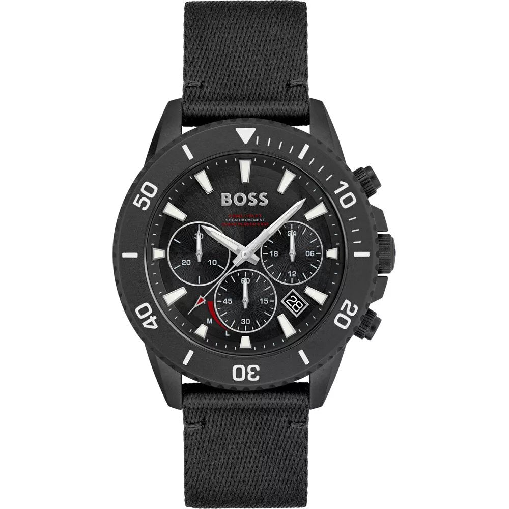 Hugo Boss 1513918 Admiral Black Chronograph Men’s Watch