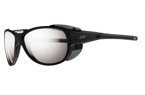 Julbo Explorer 2.0 Sunglasses – Matte Black-Gray frame/Spectron 4 Silver Flash