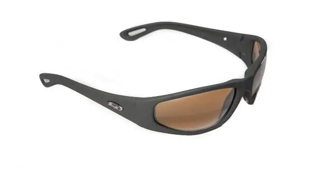 LX Polarized Wishbone Sunglasses – Protein Black frame/Rose Polarized lenses (sale–frame has sticky feel to it)