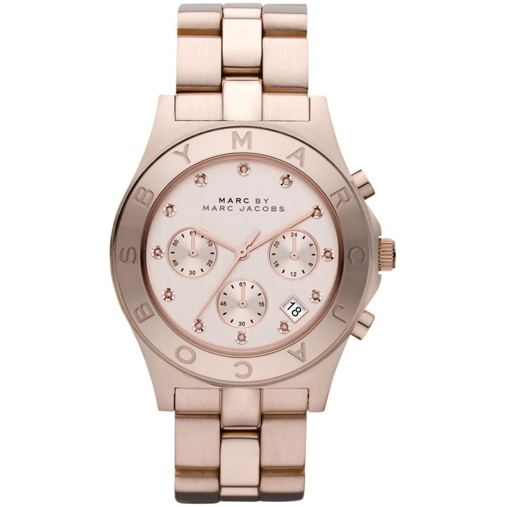 Marc Jacobs MBM3102 Rose Gold Tone Women’s Watch