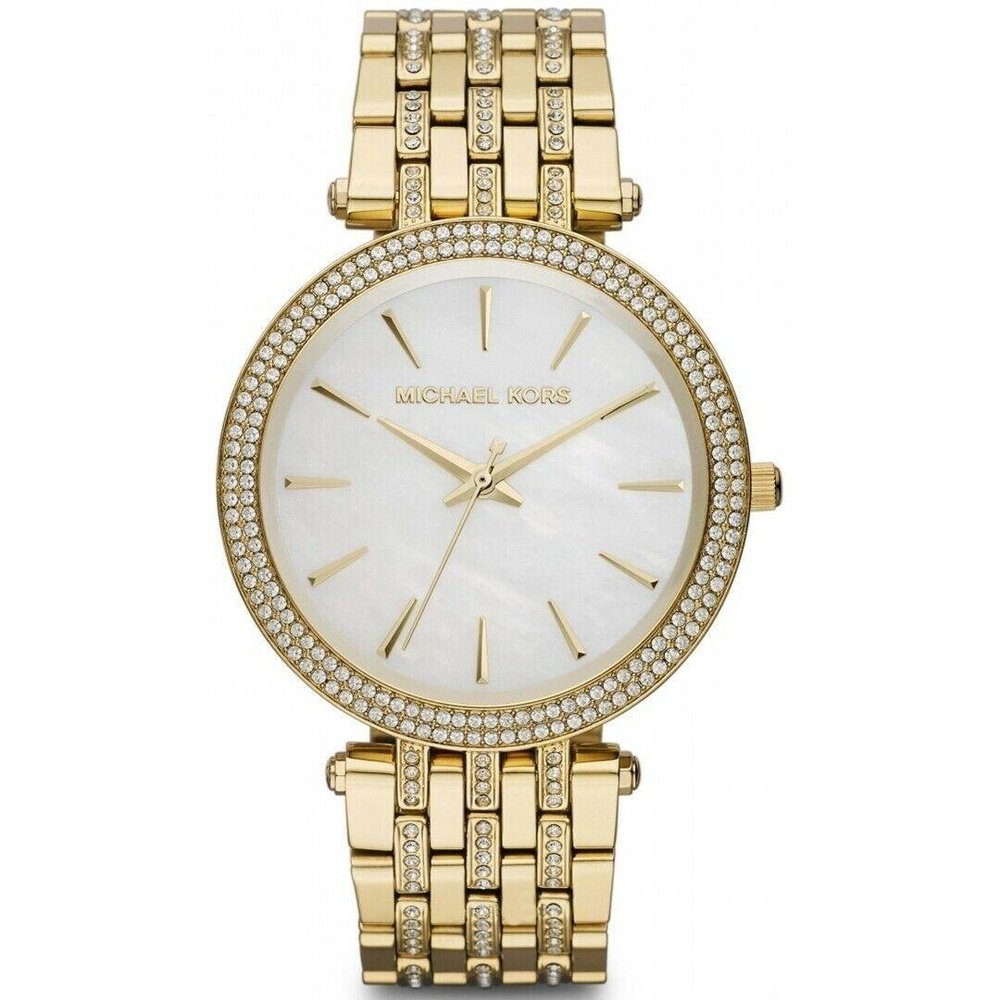 Michael Kors MK3219 Darci Mother of Pearl Dial Gold Steel Women’s Watch