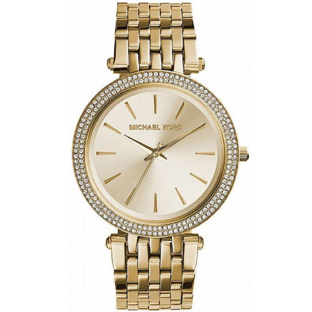 Michael Kors MK3430 Darci Crystal Gold Tone Stainless Steel Women’s Watch
