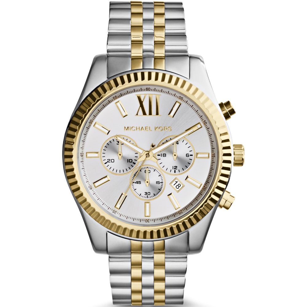 Michael Kors MK8344 Lexington Two Tone Men’s Watch