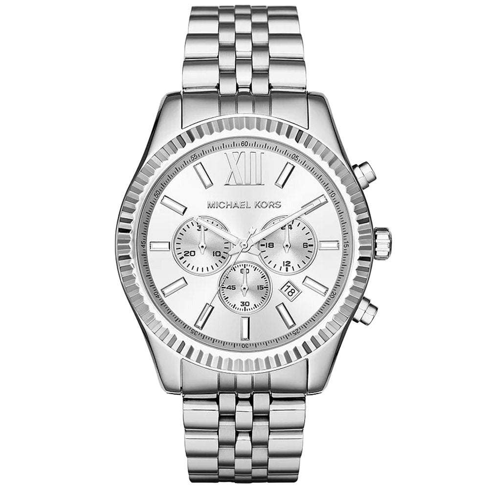 Michael Kors MK8405 Lexington Silver Men’s Watch