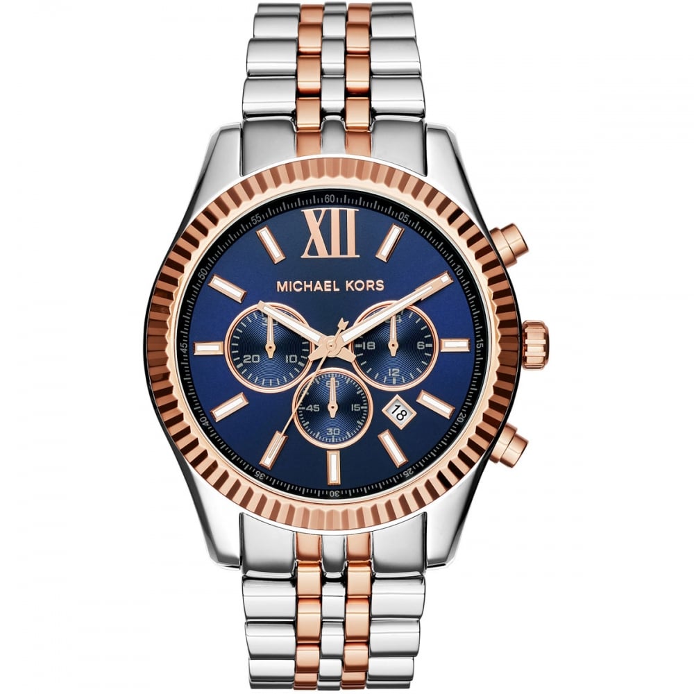 Michael Kors MK8412 Lexington Two Tone Blue