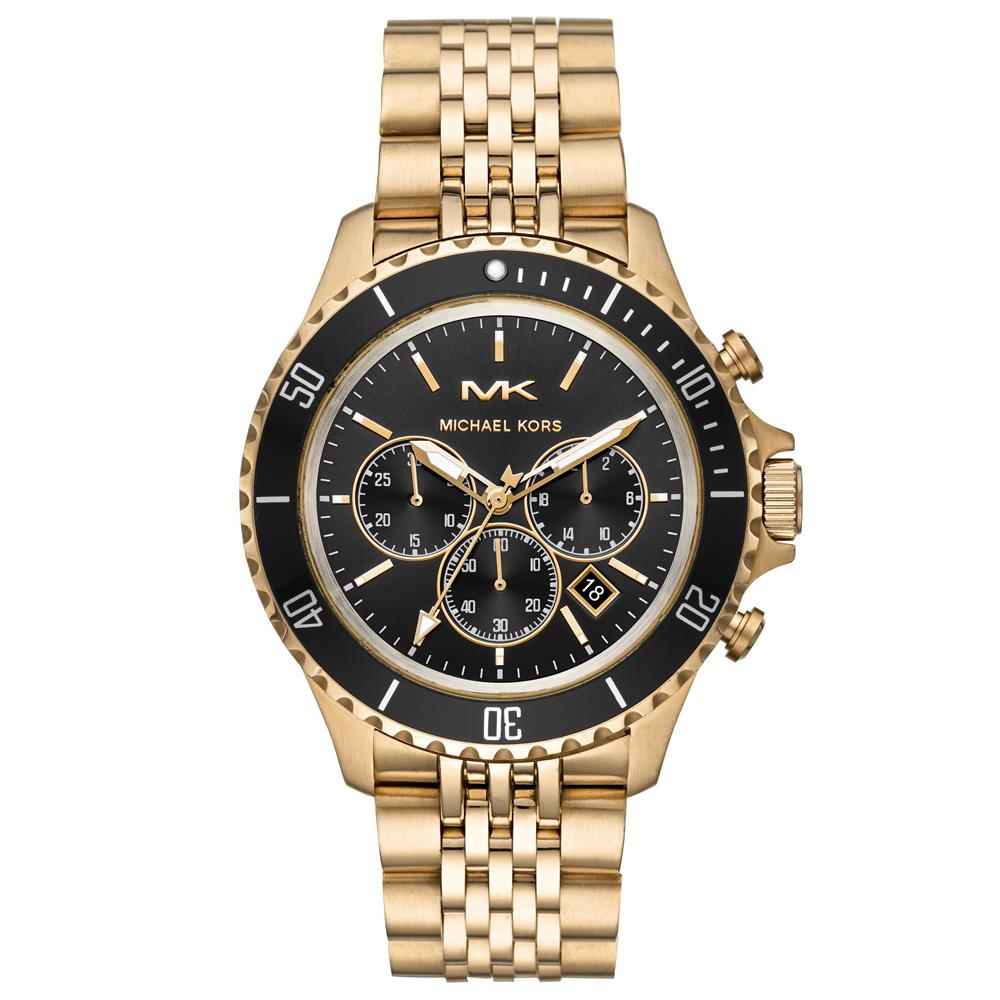 Michael Kors MK8726 Black Dial Gold Tone Men’s Watch