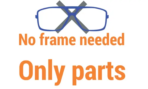 Switch Magnetic Altitude Sunglasses – No frame needed/just parts/lenses