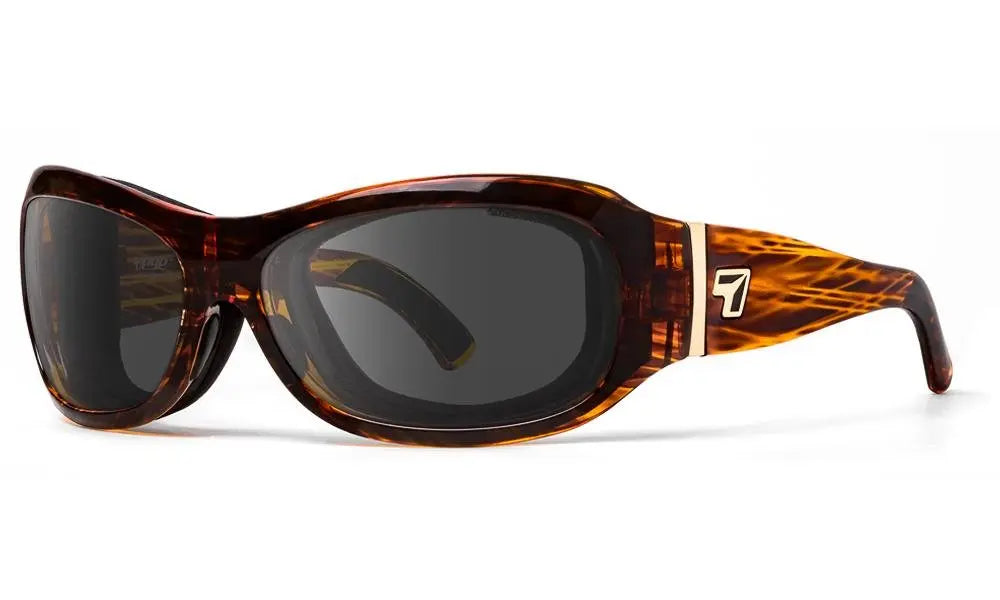7Eye by Panoptx Briza Sunglasses – Sunset Tortoise frame with Sharpview Gray lenses
