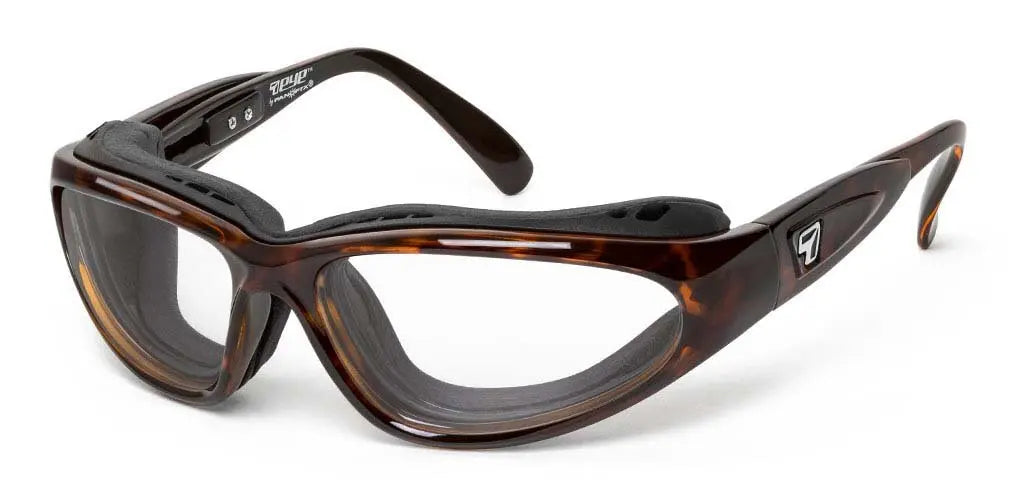 7Eye by Panoptx Cape Sunglasses – Tortoise Frame/BlueByrd Blue Light lenses