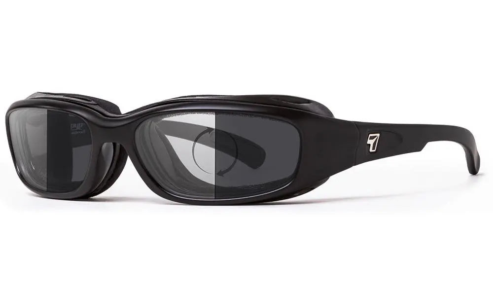 7Eye by Panoptx Churada Sunglasses – Matte Black Frame with Photochromic Eclypse Lenses