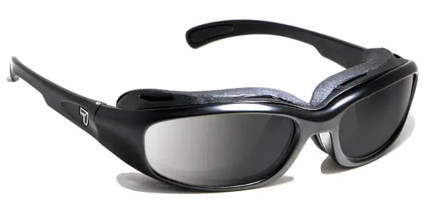 7Eye by Panoptx Churada Sunglasses – Matte Black Frame with Sharpview Gray Lenses