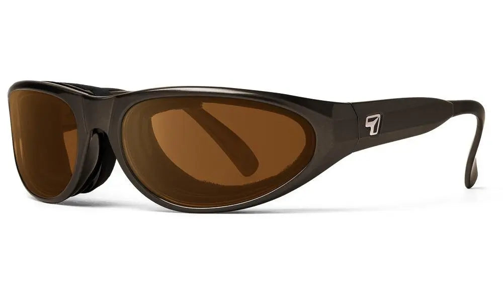 7Eye by Panoptx Diablo Sunglasses – Charcoal frame with Sharpview Copper PC lenses