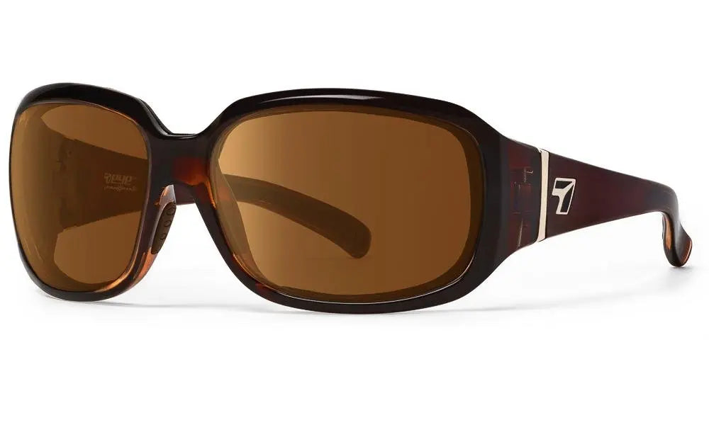 7Eye by Panoptx Mistral Sunglasses – Crystal Chocolate frame with Sharpview Copper lenses