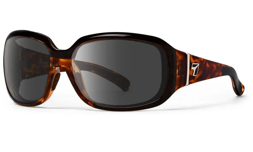 7Eye by Panoptx Mistral Sunglasses – Leopard Tortoise frame with Sharpview Gray lenses